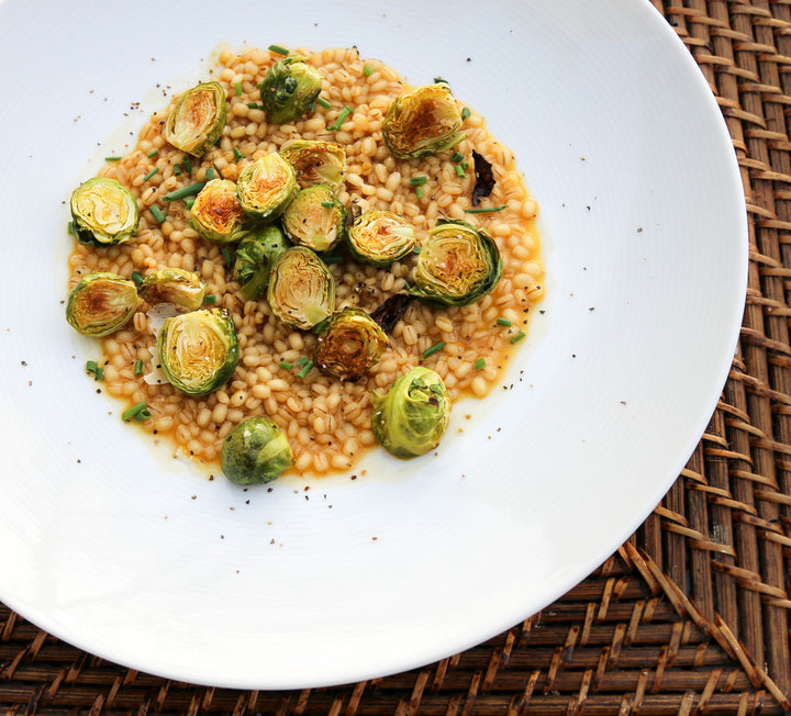 Ready Meal, Maple Sage Brussels Sprouts & Risotto (1 side)